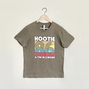 Hootie & The Blowfish Retro 86 Light Brown Band T Shirt Adult size Medium